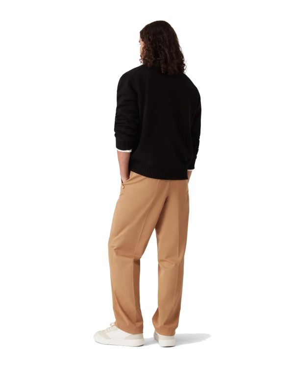 COTTON EMBROIDERED MUSHROOM JUMPER BLACK