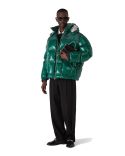 DOUDOUNE EN NYLON VERT
