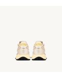 SNEAKERS REELWIND FEMME BLANC ET METALLIQUE OR