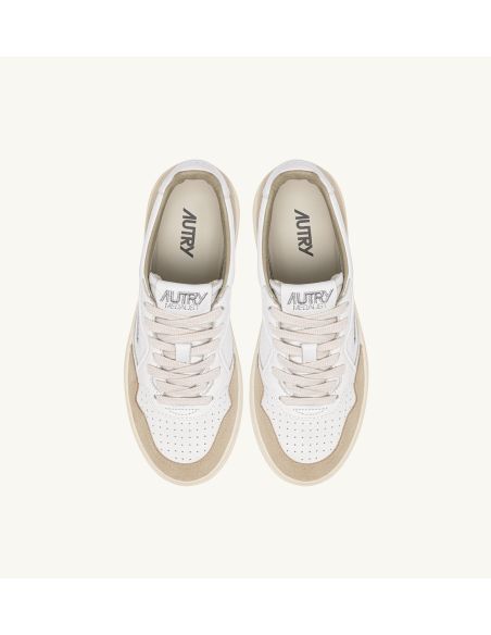MEDALIST WOMEN'S SNEAKERS WHITE SPONGE
