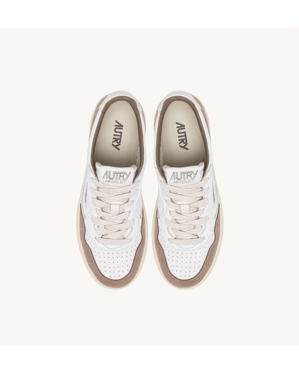 SNEAKERS MEDALIST FEMME BLANC TABACCO