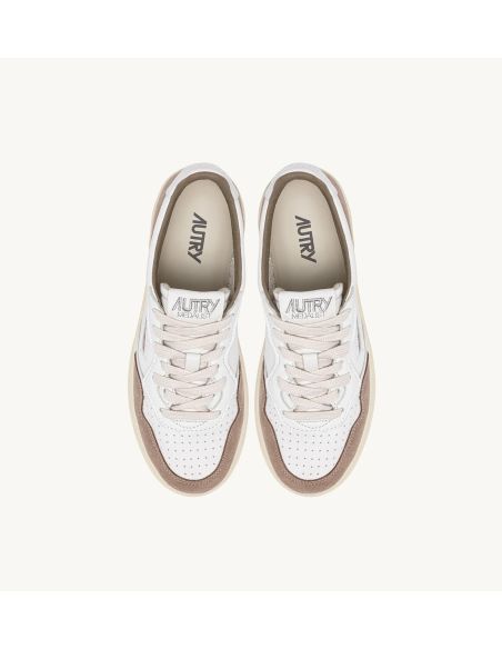 MEDALIST WOMEN'S WHITE TOBACCO SNEAKERS