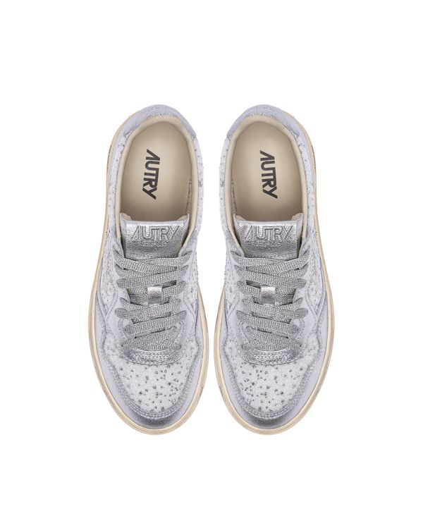 SNEAKERS MEDALIST FEMME BLANC ARGENT
