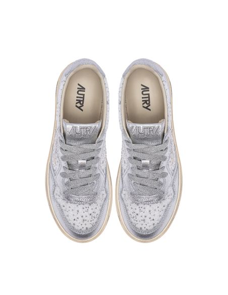 SNEAKERS MEDALIST FEMME BLANC ARGENT