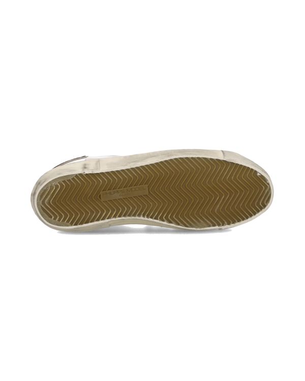 SNEAKERS PRSX HOMME BLANC NOIR ET ROUGE