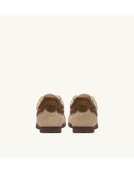 SNEAKERS WINDSPIN LOW FEMME MARRON IVOIRE
