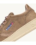 MEDALIST WOMEN'S BEIGE PONY SNEAKERS
