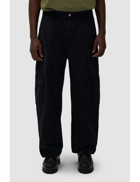 LOW CARGO PANTS BLACK