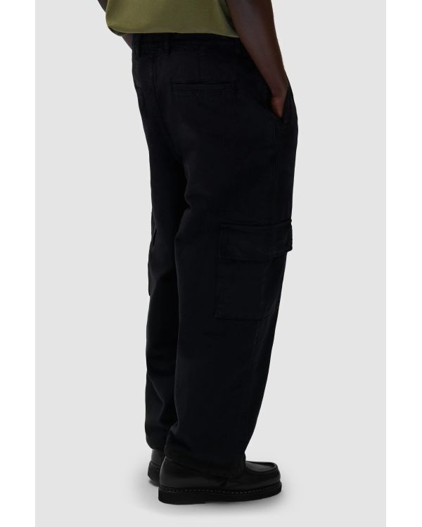 PANTALON CARGO BAS NOIR