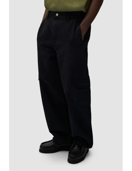 PANTALON CARGO BAS NOIR