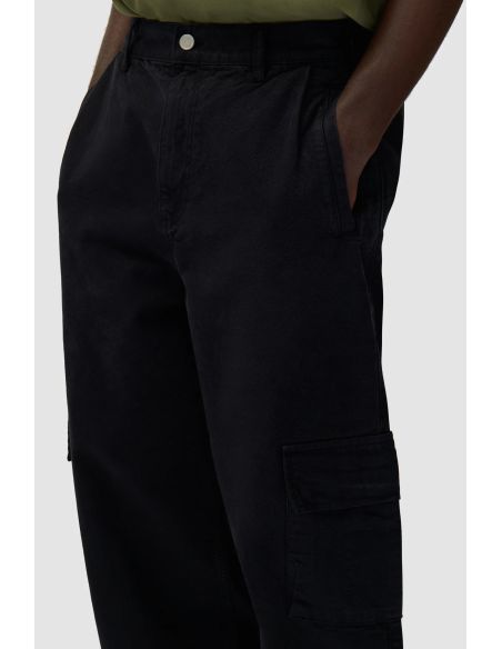 PANTALON CARGO BAS NOIR