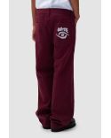 GRAPHIC POCKET PANTS BORDEAUX