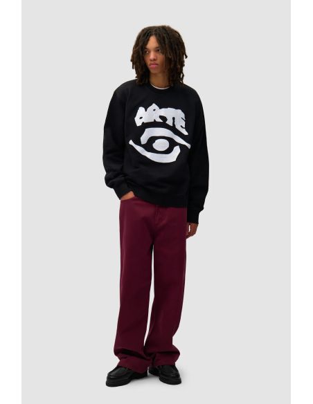 GRAPHIC POCKET PANTS BORDEAUX