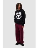 GRAPHIC POCKET PANTS BORDEAUX