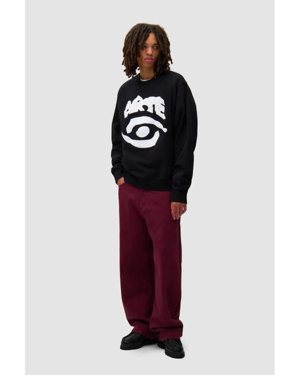 GRAPHIC POCKET PANTS BORDEAUX