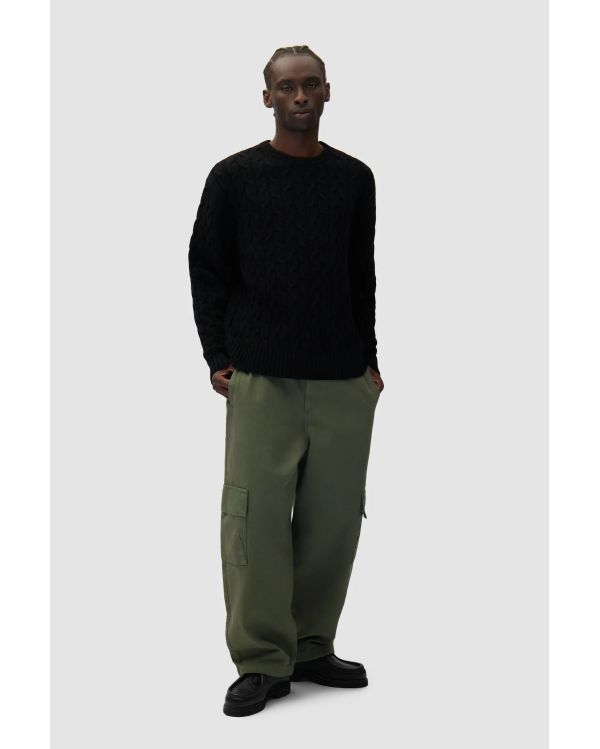 ARTE KNIT SWEATER BLACK