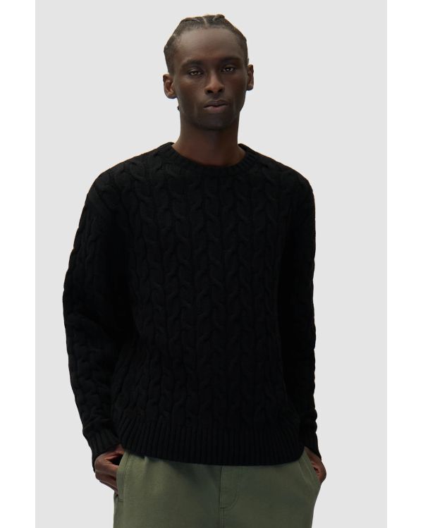 ARTE KNIT SWEATER BLACK