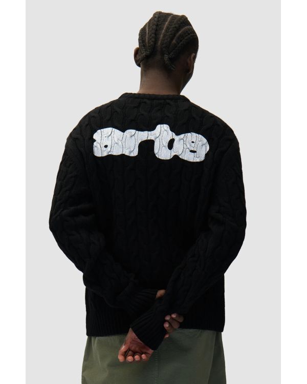 ARTE KNIT SWEATER BLACK