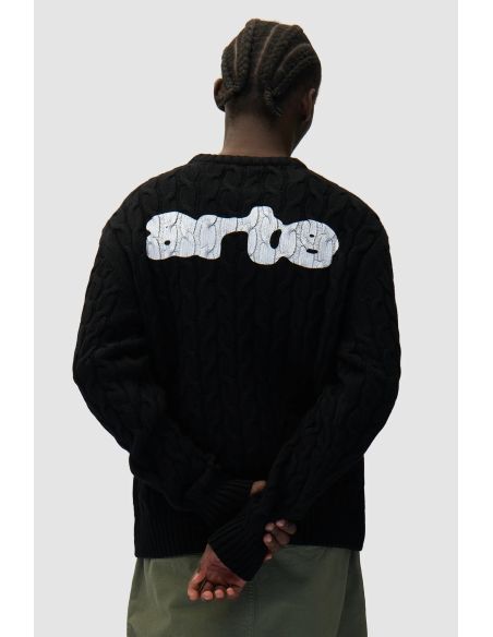 ARTE KNIT SWEATER BLACK