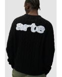 ARTE PULL EN MAILLE NOIR