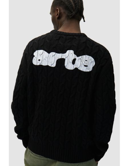 ARTE KNIT SWEATER BLACK
