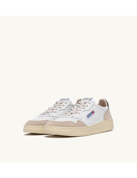 SNEAKERS MEDALIST HOMME BLANC ET MORILLE