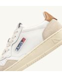 SNEAKERS MEDALIST HOMME BLANC ET SUCRE BRUN