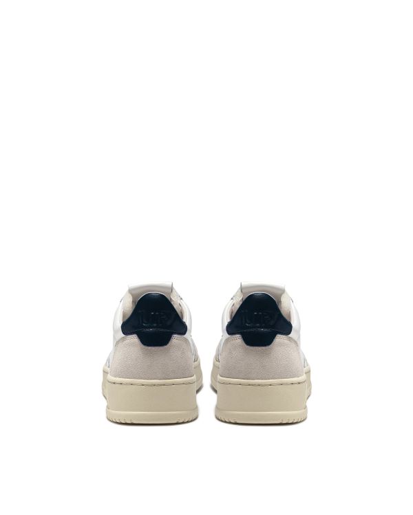 SNEAKERS MEDALIST HOMME BLANC BLEU ET BEIGE