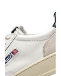 SNEAKERS MEDALIST HOMME BLANC BLEU ET BEIGE