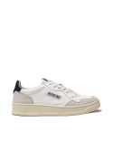 SNEAKERS MEDALIST HOMME BLANC BLEU ET BEIGE
