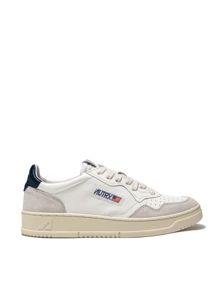 MEDALIST MEN'S SNEAKERS WHITE BLUE AND BEIGE