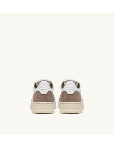 MEDALIST MEN'S SNEAKERS WHITE AND TABACCO