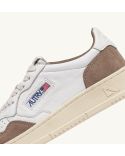 SNEAKERS MEDALIST HOMME BLANC ET TABAC
