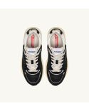 HYPERWAY MEN'S SNEAKERS BLACK AND SILVER