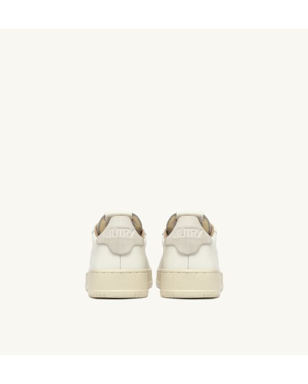 DALLAS MEN'S SNEAKERS WHITE LEATHER