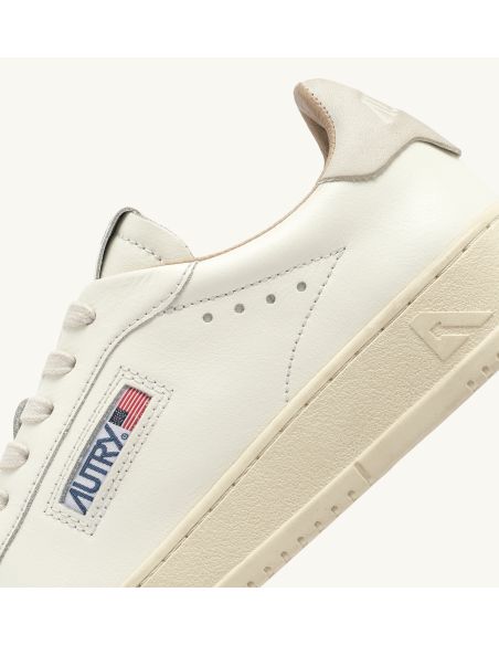 DALLAS MEN'S SNEAKERS WHITE LEATHER