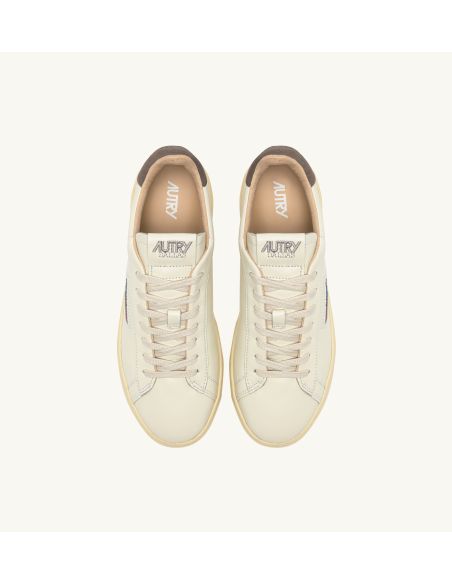 SNEAKERS DALLAS HOMME MARSHMALLOW ET MORILLE