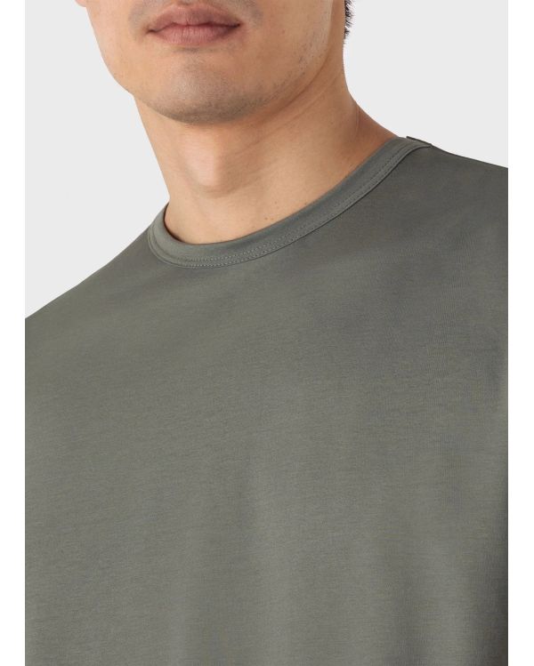 TSHIRT CLASSIQUE VERT OMBRE