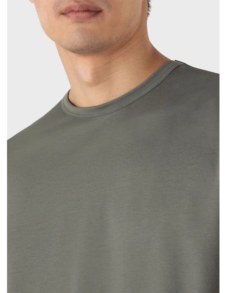 TSHIRT CLASSIQUE VERT OMBRE
