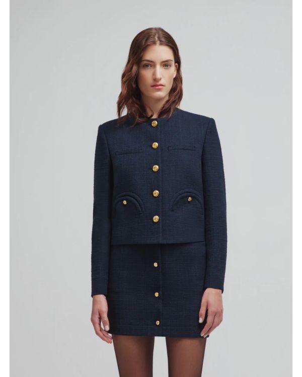 MISSY SHAMO BOLERO NAVY