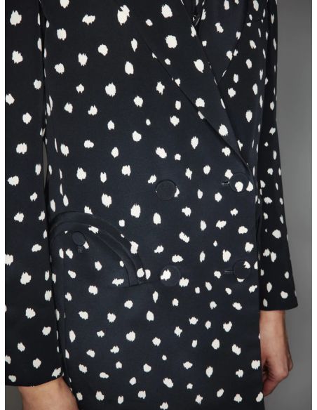 BLAZER MARIQUITA EVERYDAY POIS NAVY