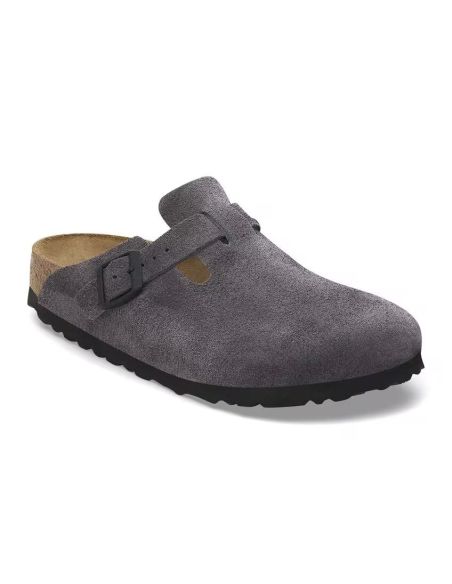 BOSTON MULES WOMEN'S IN GREY VELVET