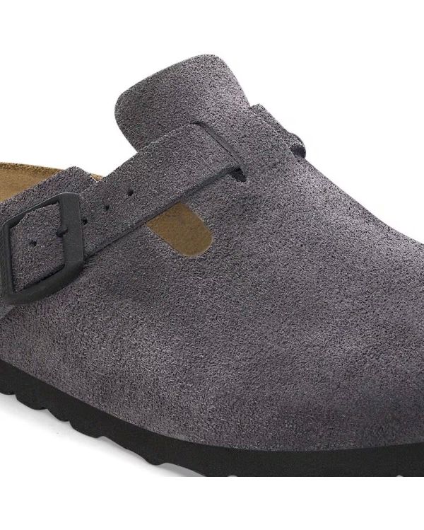 BOSTON MULES WOMEN'S IN GREY VELVET