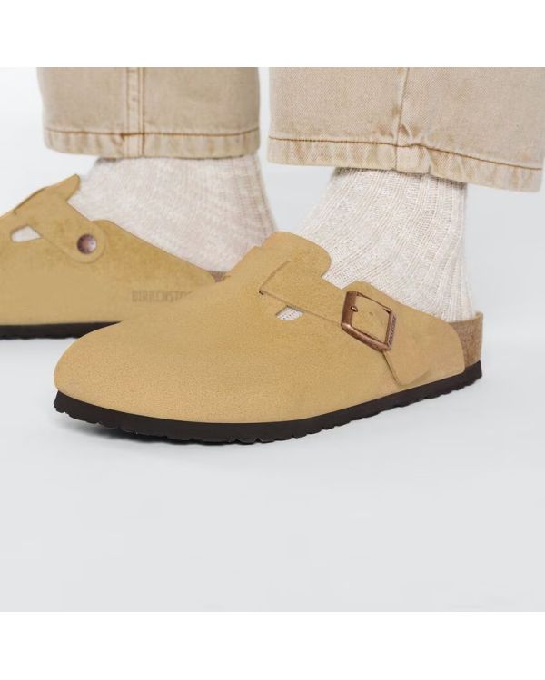 MULES BOSTON FEMME CREME AU LATTE