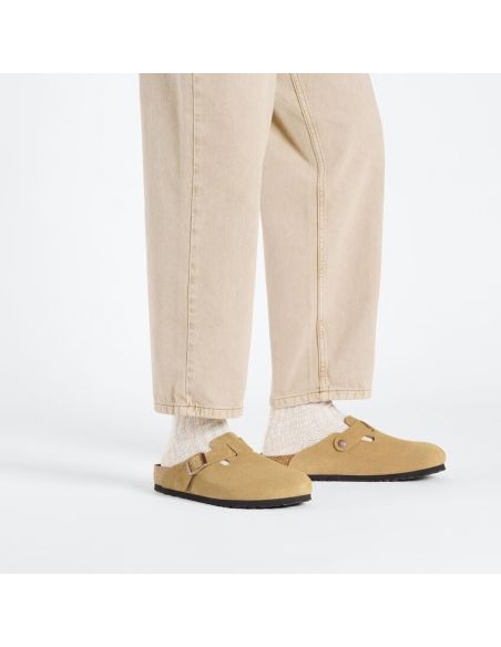BOSTON MULES LATTE CREAM WOMEN'S