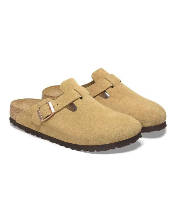 BOSTON MULES LATTE CREAM WOMEN'S
