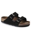 SANDALES HOMME ARIZONA LIT DE PIED SOUPLE NOIR 