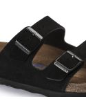 ARIZONA MEN'S SANDALS SOFT FOOTBED BLACK