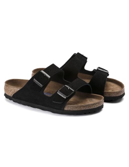 ARIZONA MEN'S SANDALS SOFT FOOTBED BLACK