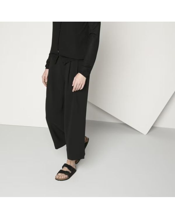 SANDALES FEMME ARIZONA LIT DE PIED SOUPLE NOIR 